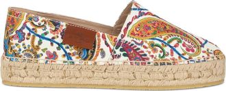 Etro Printed Cotton Espadrilles