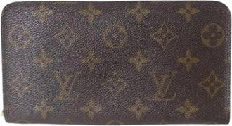 Louis Vuitton Pre-owned Wallets, male, Brown, Size: ONE SIZE Pre-owned Monogram Long Wallet (bi-fold)