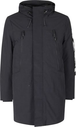 Outhere Soilmark Giaccone Parka Lungo - Coats - Hombre - Negro - XL