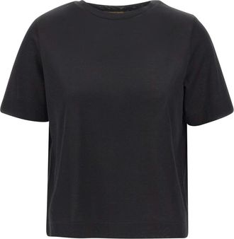Gran Sasso Mujer, Camisetas, Negro, Talla: S