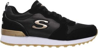 Skechers Golden Black Fashion Sneakers - Dames - Sneakers - Zwart - 36 EU - Schoenen