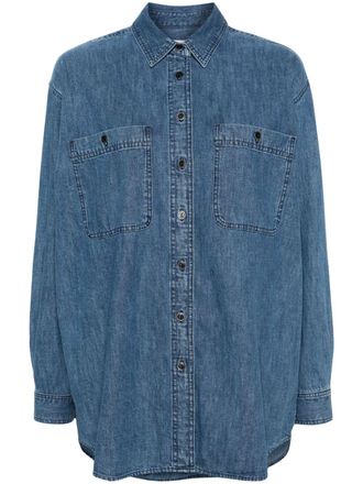 Isabel Marant Camicia Verane denim - Blu