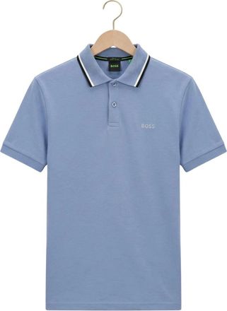 Boss Green by Hugo Boss PL Join Paddy Polo - Heren - Polos - Blauw - S - Katoen - Tops