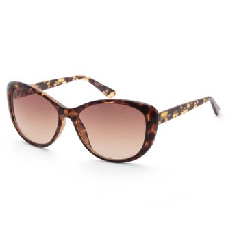 Calvin Klein Womens 57mm Tortoise Sunglasses