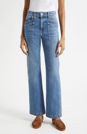 Veronica Beard Dylan Straight Leg Jeans in Orbit Glare at Nordstrom, Size 26