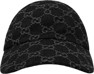 Gucci Avery Base Hat - Dames - Accessoires - Zwart - Maat: M