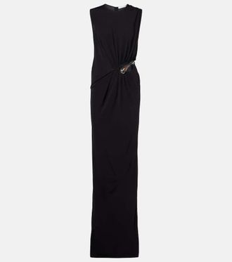 CHRISTOPHER ESBER Encased Nature jersey maxi dress