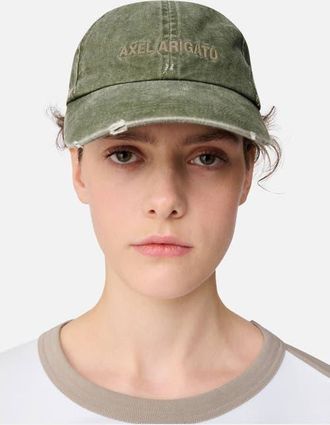 Axel Arigato AA Logo Cap in Green at Nordstrom