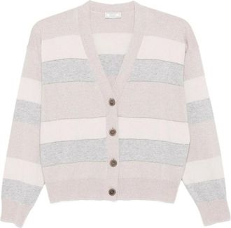 PESERICO Dames, Truien, Beige, Maat: M Zijde