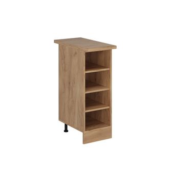 Vicco Estante De Cocina R-line, Roble Dorado, 30 Cm, Et Roble Vicco