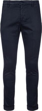 Dondup Navy Blue Slim Pants
