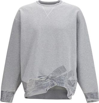 Maison Margiela Gray Cotton Mens Sweatshirt