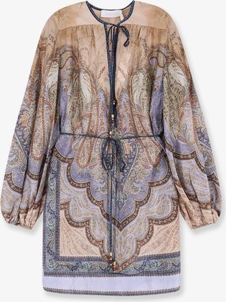 Zimmermann Vestito Wanderlust Tunic in seta - ZIMMERMANN - gender_Woman
