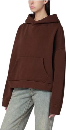Entire studios Heavy Hoodie - Dames - Hoodies - Bruin - M - Katoen - Hoodies & sweatvesten