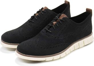 Cole Haan Mens Zerogrand Stitchlite Oxford In Black