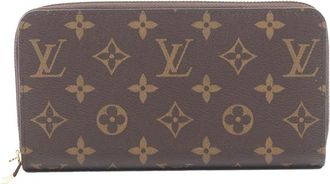 Louis Vuitton Portafoglio con zip e monogramma 2021-2025 - Marrone