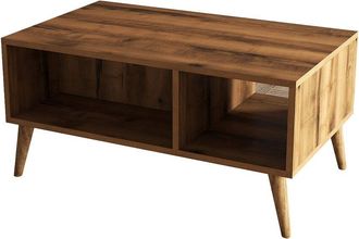 Hanah Home Scandinavian 2-Tier Coffee Table