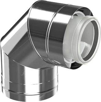 Bosch Abgasazubeh&ouml;r Fc-ce110-87 Codo Conc. D:110/160, 87 Gr Acero Inoxidable, 7738113146
