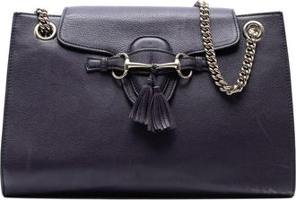 Gucci Pre-owned Gucci Large Leather Emily Shoulder Bag Ladies 295403 527066