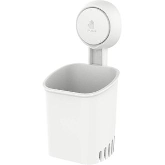 OEM Soporte Para Cepillo De Dientes Con Ventosa Para La Ducha, No Requiere Taladrar, Para Cepillo De Dientes El&eacute;ctrico Y Pasta De Dientes - Crezuo