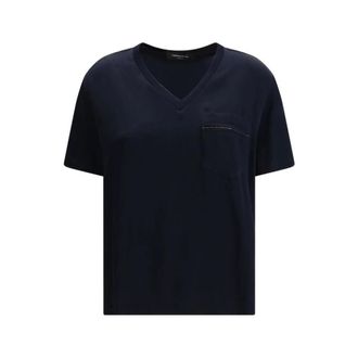 Fabiana Filippi Donna, Top, Blu, S, new