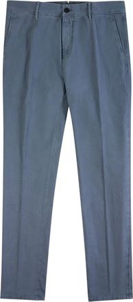 Incotex diagonal-pocket trousers - men - Cotton/Elastane/Cotton - 38 - Blue
