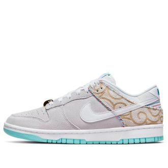 Nike Dunk Low SE Barber Shop - Grey DH7614-500