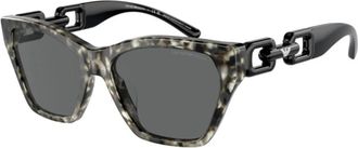 Emporio Armani 4203U Zonnebril - unisex - Zonnebrillen - Veelkleurig - 55 MM - Accessoires