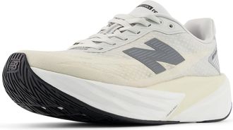 New Balance Womens FuelCell Rebel V5 Running Shoe, Linen/Grey Matter/White, 5 UK