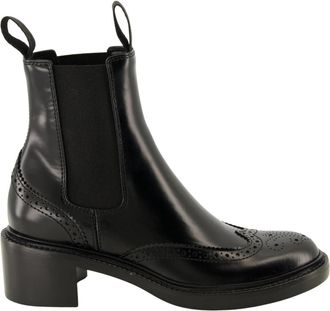Saint Laurent Vincent Chelsea Boots - Dames - Chelseaboots - Zwart - 36 EU - Leer - Schoenen
