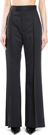 Vivienne Westwood Pleated Wool Twill Wide Leg Trousers