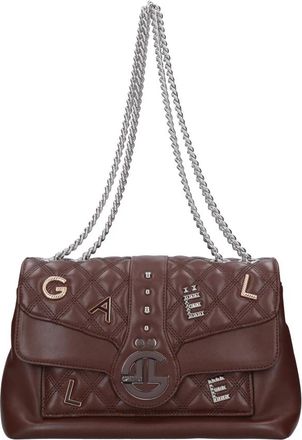 Ga&euml;lle Paris Gaelle Brown - Dames - Schoudertassen - Bruin - ONE Size - Leer - Tassen