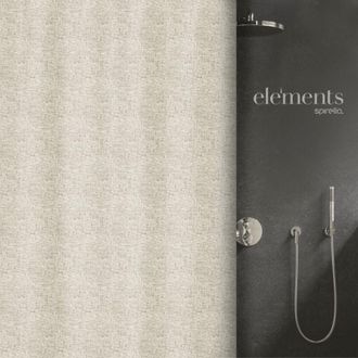 Spirella Spirella - Cortina De Ducha Poli&eacute;ster Ilo 120x200cm Beige Elements De