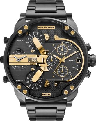 Diesel Mr. Daddy Two-Tone Stainless Steel Watch - Timeframes - Man - Grey