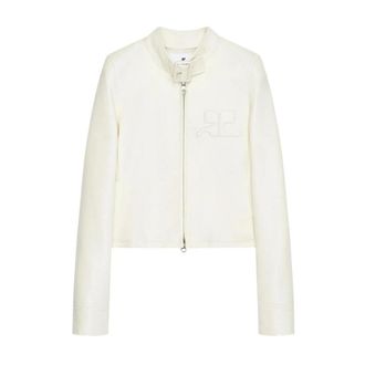 Courr&egrave;ges Mujer, Chaquetas, Beige, Talla: M