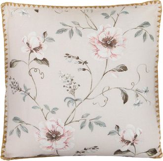 KASANOVA Cuscino divano beige 45x45 cm fiori