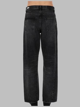 Sunflower Wide Twist Jeans - Black