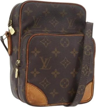 Louis Vuitton Pre-owned Cross Body Bags, female, Brown, Size: ONE SIZE Pre-owned Monogram Canvas Shoulder Bag
