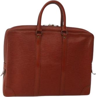 Louis Vuitton Pre-owned Vintage Handtas - Dames - Vintage Handtas - Bruin - ONE Size - Leer - Vintage