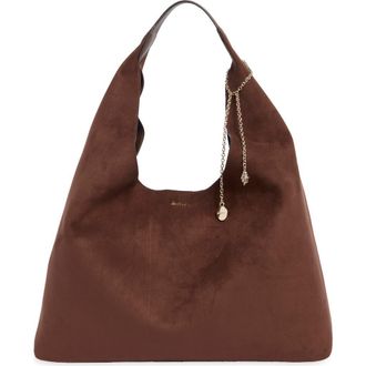 DKNY Selena Hobo Bag in Chocolate at Nordstrom Rack