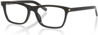 Saint Laurent 56mm Rectangle optical glasses in Black at Nordstrom