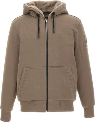 Moose Knuckles Hombre, Sudaderas, Marr&oacute;n, Talla: XL