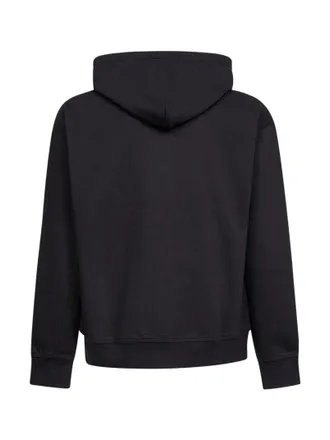 Carhartt Work in Progress Zip-Up Logo-Embroidered Hoodie - Black