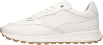 Stefano Lauran Heren, Schoenen, Wit, Maat: 45 EU Leer