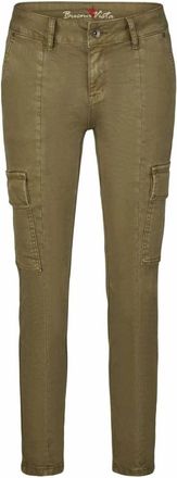 Buena Vista Dames, Jeans, Groen, Maat: 2XS