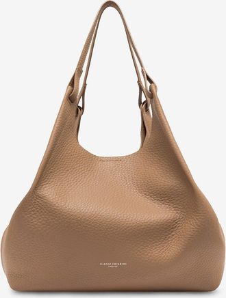 Gianni Chiarini Handtasche aus genarbtem Leder Dua