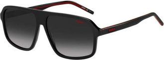 HUGO BOSS HG 1195/S 807(9O) Zonnebril - Heren - Zonnebrillen - Zwart - 60 MM - Accessoires