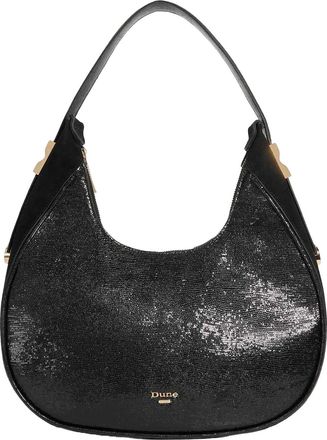 Dune London Dedicated Goud Detail Hobo Tas (Zwart)