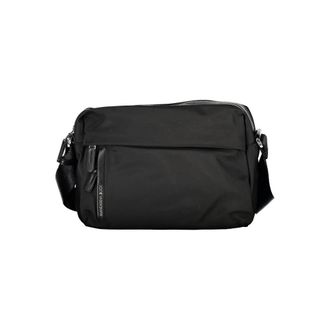 Mandarina Duck Zwarte Nylon Hunter Tas met Zakken - Dames - Schoudertassen - Zwart - ONE Size - Nylon - Tassen