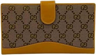 Gucci Pre-owned Wallets, female, Brown, Size: ONE SIZE Pre-owned Vintage Wallet